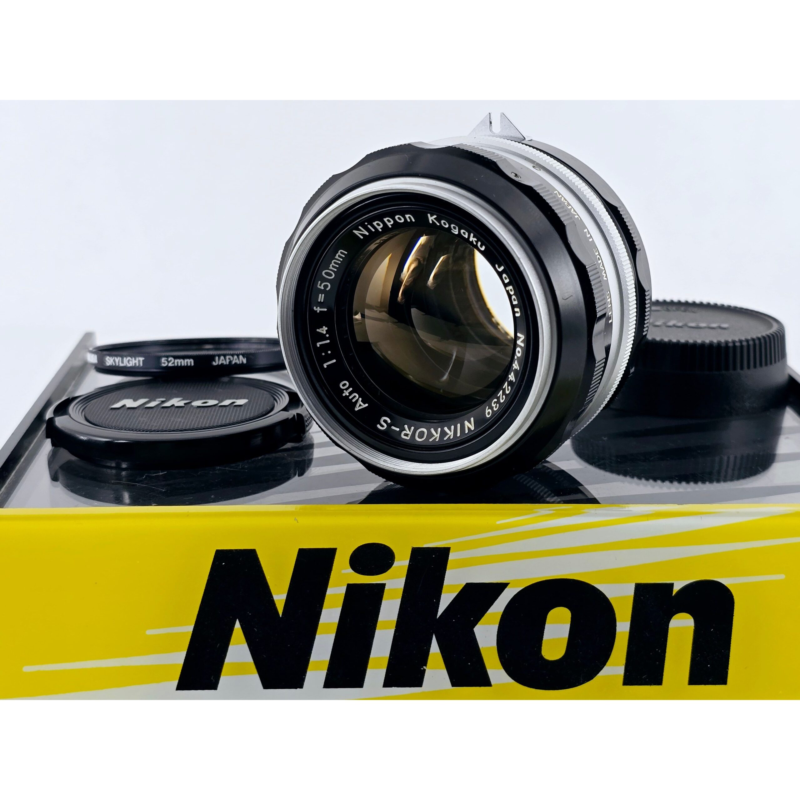 今日のレンズ、Nikkor-S Auto 50mm F1.4